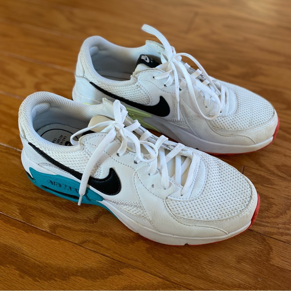 Size 7 - Nike Air Max Excee Oracle Aqua Barely Volt W